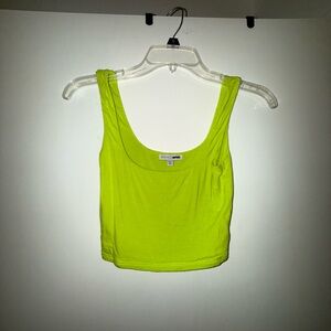 Fashion Nova Lime Green Tank Top